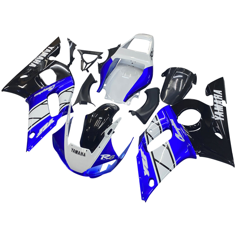 Fairings 1998-2002 Yamaha YZF-R6 Blue Black Champions R6  Generic