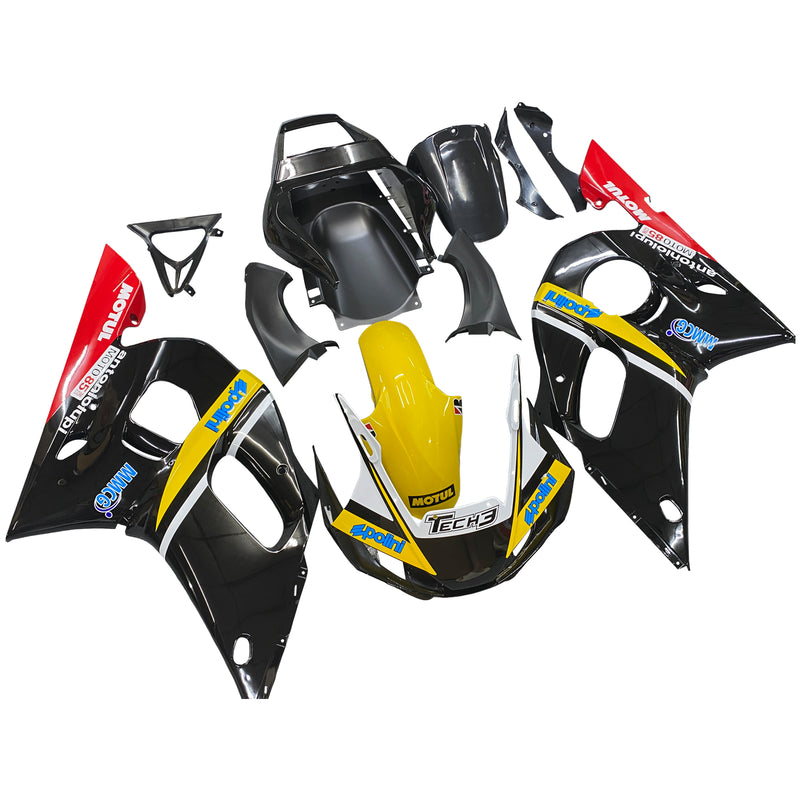 Amotopart Yamaha YZF 600 R6 1998-2002 Fairing Kit Bodywork Plastic ABS