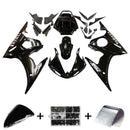 Fairings 2003-2004 Yamaha YZF-R6 Black  R6 Racing Generic