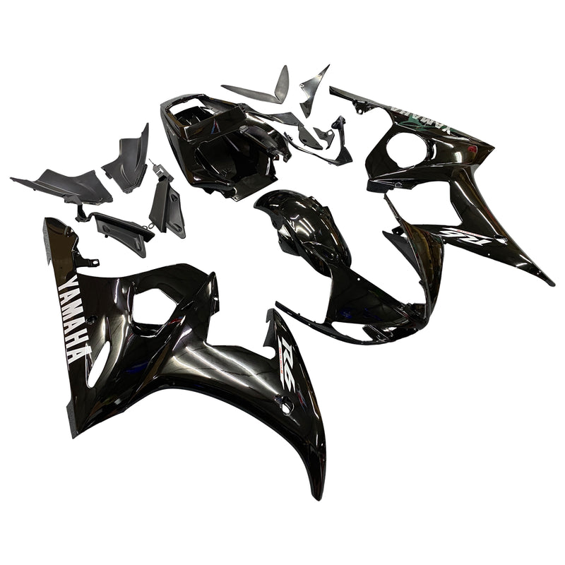 Fairings 2003-2004 Yamaha YZF-R6 Black  R6  Generic