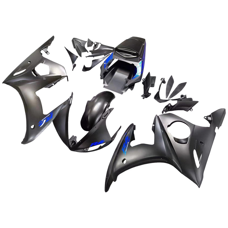 Amotopart Yamaha YZF 600 R6 2003-2004 R6S 2006-2009 Fairing Kit Bodywork