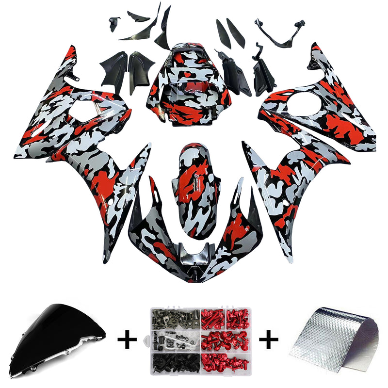 Amotopart Yamaha YZF-R6 2005 Fairing Kit Bodywork