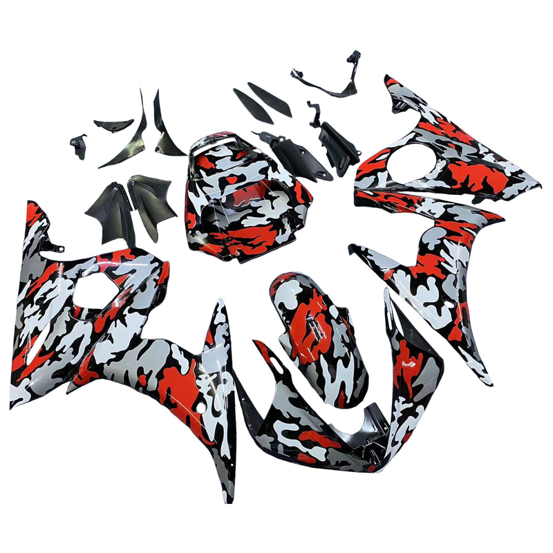 Amotopart Yamaha YZF-R6 2005 Fairing Kit Bodywork