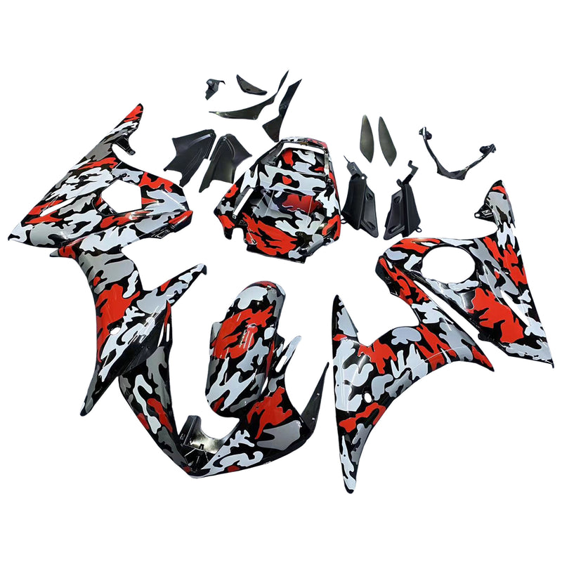 Amotopart Yamaha YZF-R6 2005 Fairing Kit Bodywork