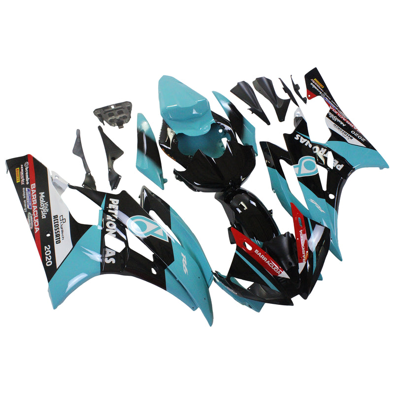 Amotopart Yamaha YZF 600 R6 2006-2007 Fairing Kit Bodywork Plastic ABS