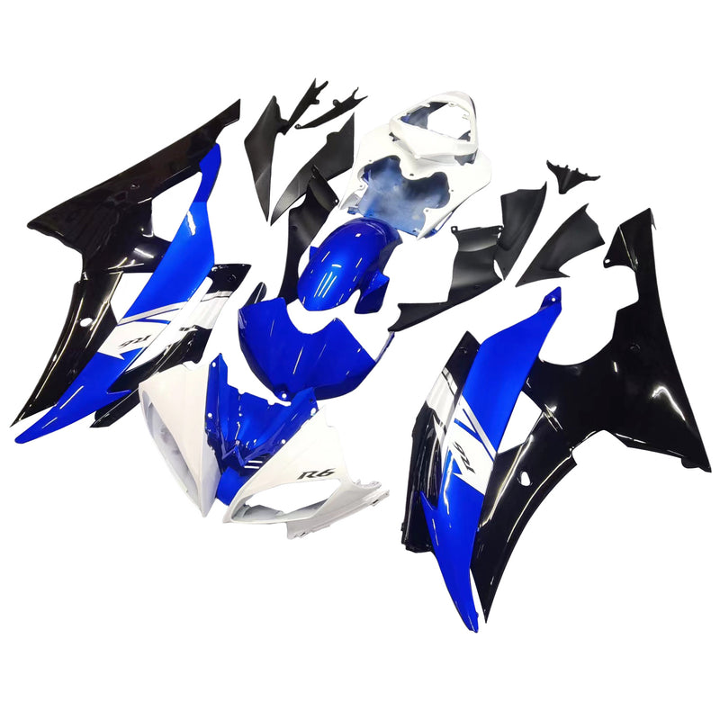 Amotopart Yamaha YZF 600 R6 2008-2016 Fairing Kit Bodywork Plastic ABS