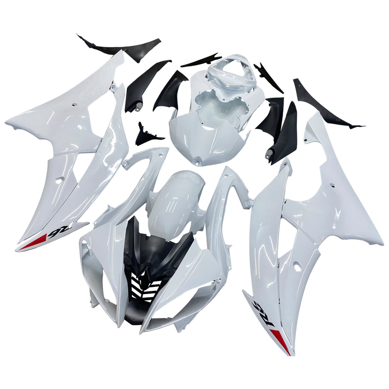 Amotopart Yamaha YZF 600 R6 2008-2016 Fairing Kit Bodywork Plastic ABS