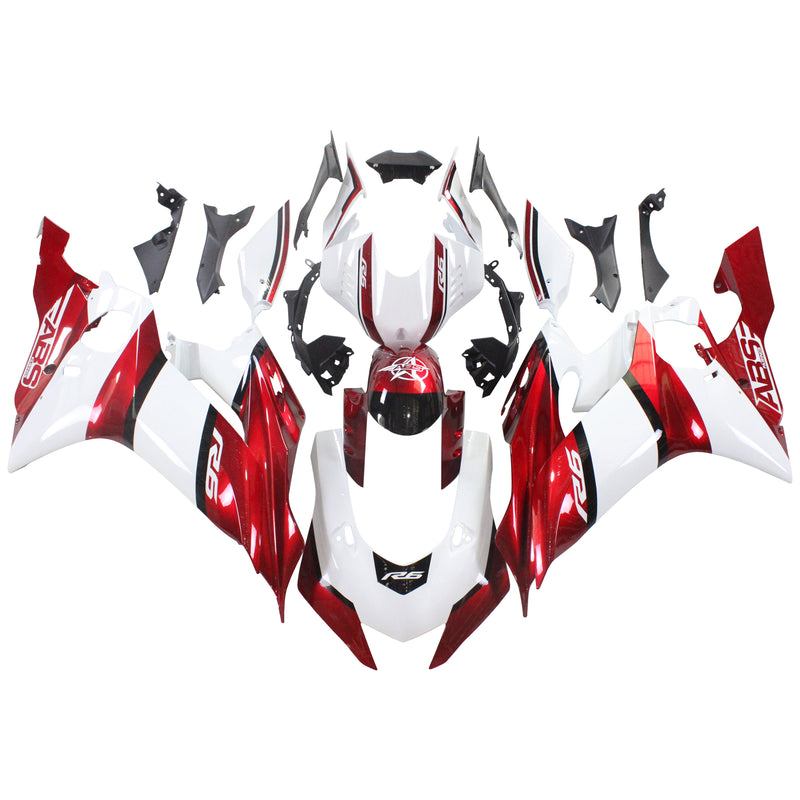 Amotopart Yamaha YZF-R6 2017-2023 Fairing Kit Bodywork Plastic ABS