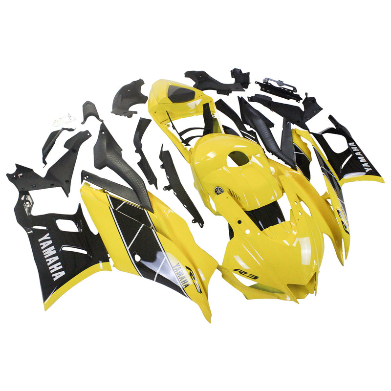 Amotopart Yamaha YZF-R3 R25 2022-2023 Fairing Kit Bodywork Plastic ABS
