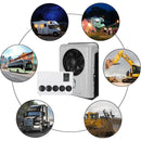 High cooling capacity 12V DC RV Caravan Truck Excavator Universal Car Hanging Air Conditioner Kit