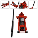 3 Ton Aluminum Steel Floor Jack With Dual Pistons Quick Lift Pump Lift Car Auto