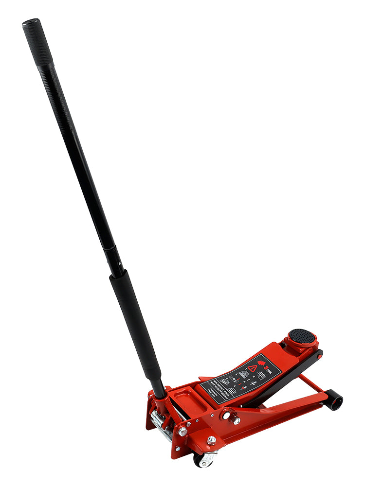 3 Ton Aluminum Steel Floor Jack With Dual Pistons Quick Lift Pump Lift Car Auto