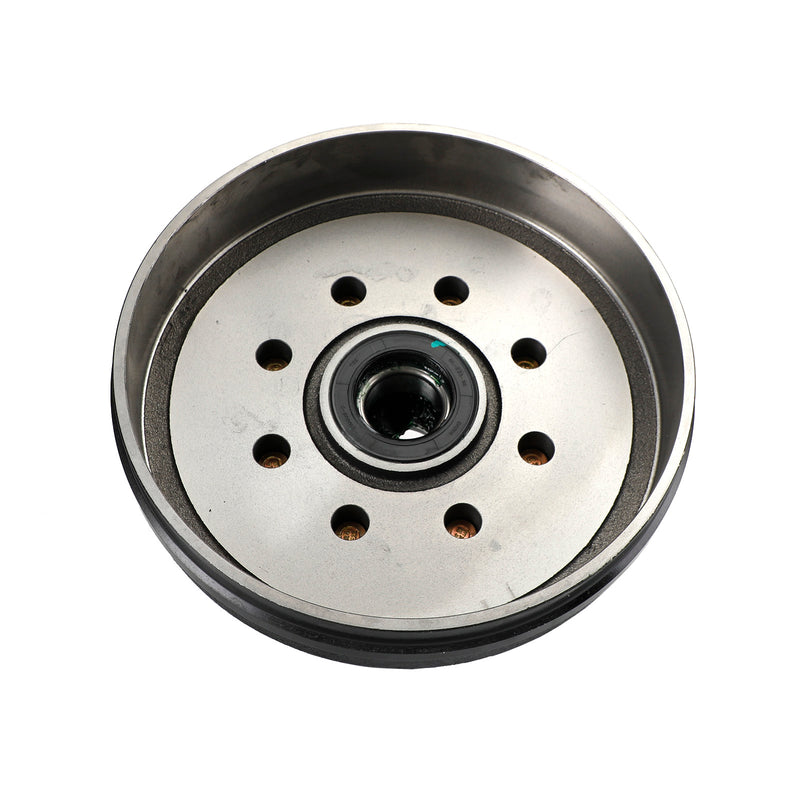 Grease Trailer Hub and Drum Assembly for 5.2K-7K Axles-12"-8 on 6.5-Pre-Greased