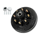 Grease Trailer Hub and Drum Assembly for 5.2K-7K Axles-12"-8 on 6.5-Pre-Greased
