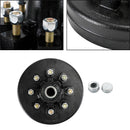 Grease Trailer Hub and Drum Assembly for 7K Axles - 12"-8 on 6-1/2-Pre-Greased