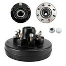 Grease Trailer Hub and Drum Assembly for 7K Axles - 12"-8 on 6-1/2-Pre-Greased