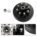 Grease Trailer Hub and Drum Assembly for 7K Axles - 12"-8 on 6-1/2-Pre-Greased