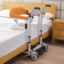 Patient Chair For Home Transferred Lift Wheelchair w/180 Split Seat and Bedpan 440 lb