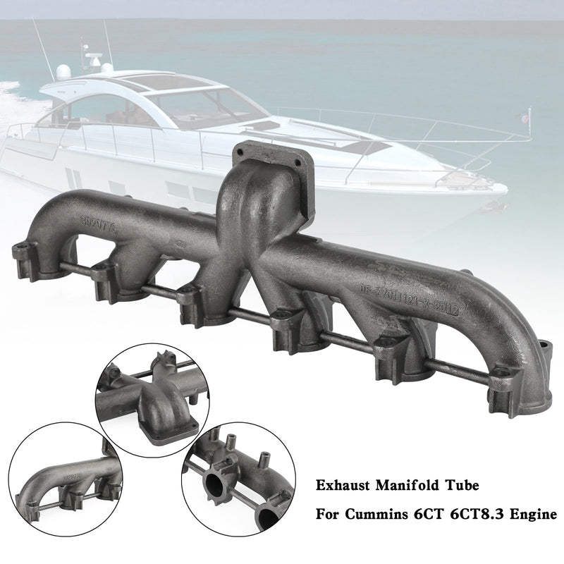 Exhaust Manifold Tube For Cummins 6C 8.3C ISC ISL 8.9L 3931441 3917668 3929778