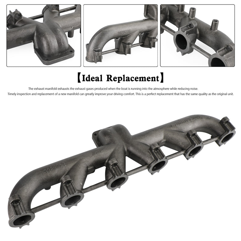Exhaust Manifold Tube For Cummins 6C 8.3C ISC ISL 8.9L 3931441 3917668 3929778