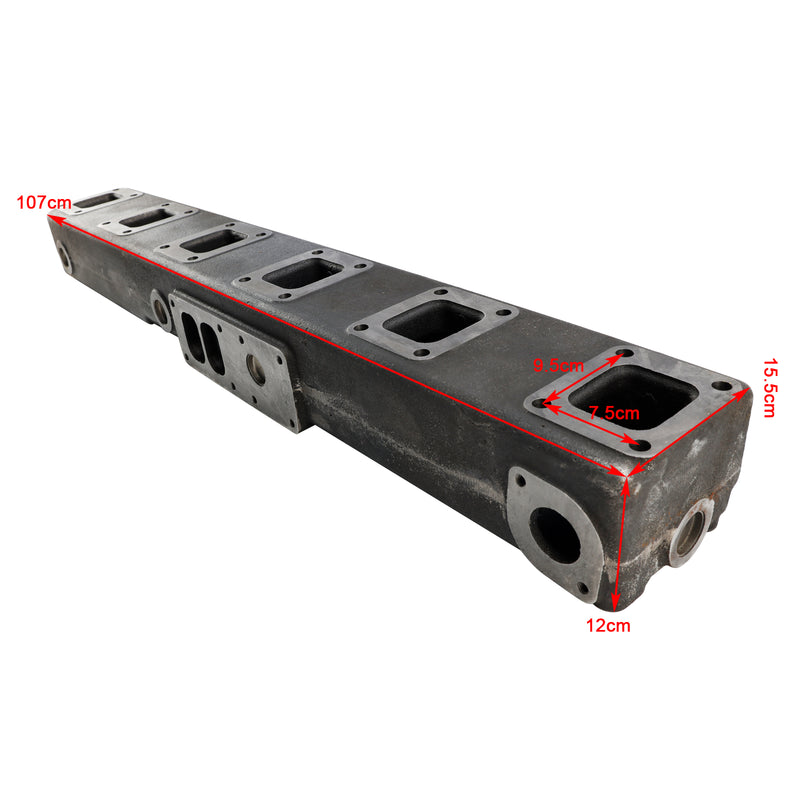 Wet Marine Exhaust Manifold 3655046 3078024 3036088 For Cummins K19 KTA19
