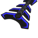 Motorcycle Bike Rubber Tank Pad Gas Protector Sticker Cover Fish Bone Pad Generic