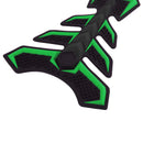 Motorcycle Bike Rubber Tank Pad Gas Protector Sticker Cover Fish Bone Pad Generic