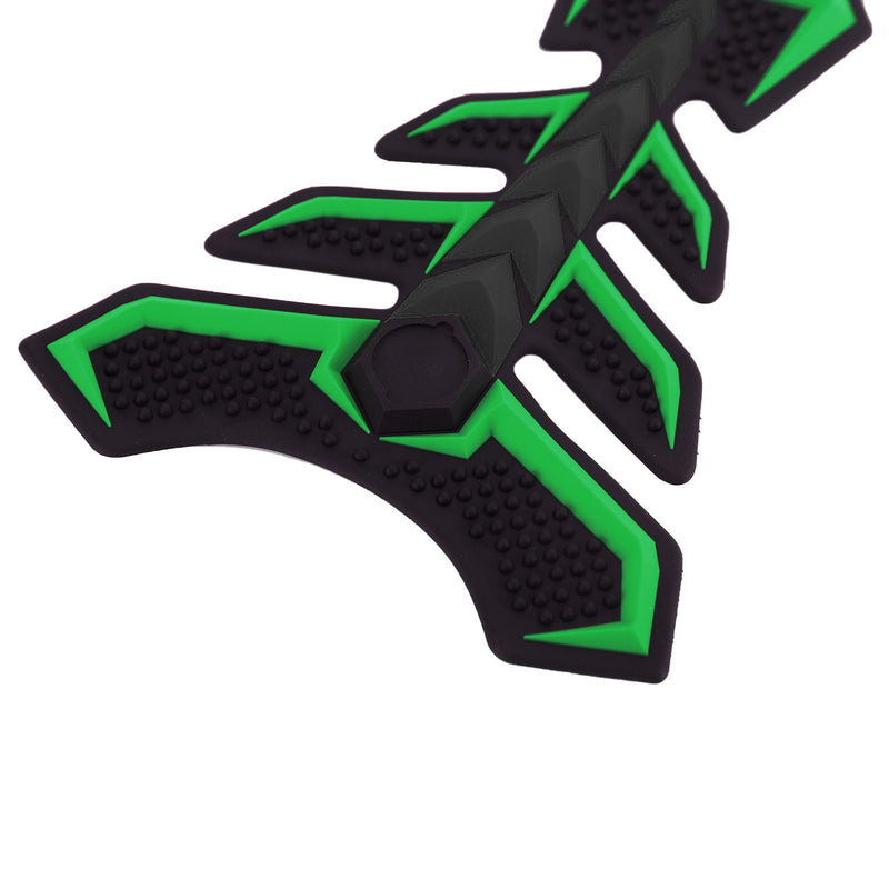 Motorcycle Bike Rubber Tank Pad Gas Protector Sticker Cover Fish Bone Pad Generic