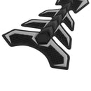 Motorcycle Bike Rubber Tank Pad Gas Protector Sticker Cover Fish Bone Pad Generic