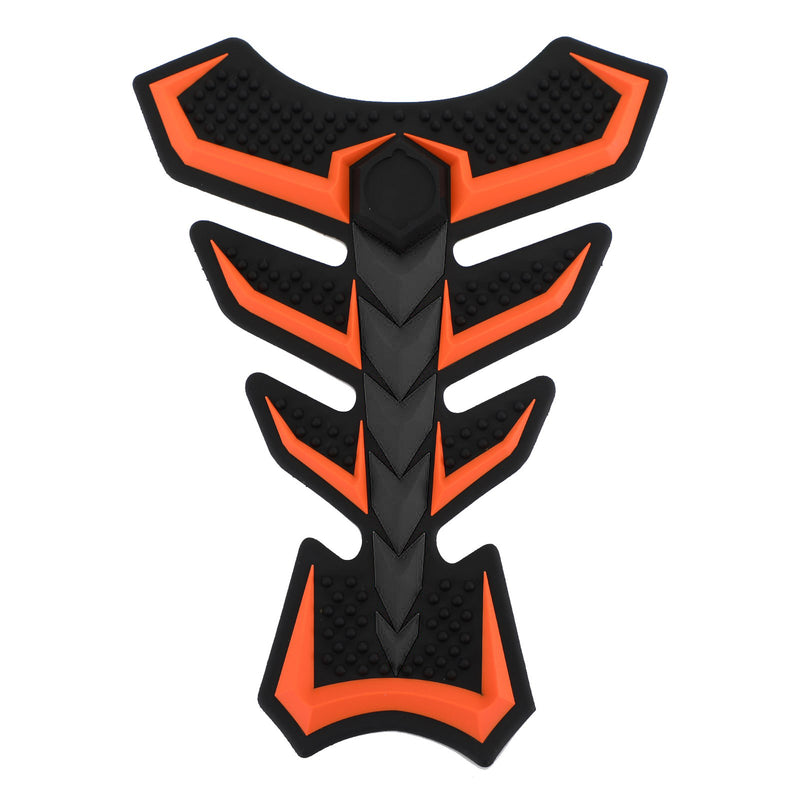 Motorcycle Bike Rubber Tank Pad Gas Protector Sticker Cover Fish Bone Pad Generic