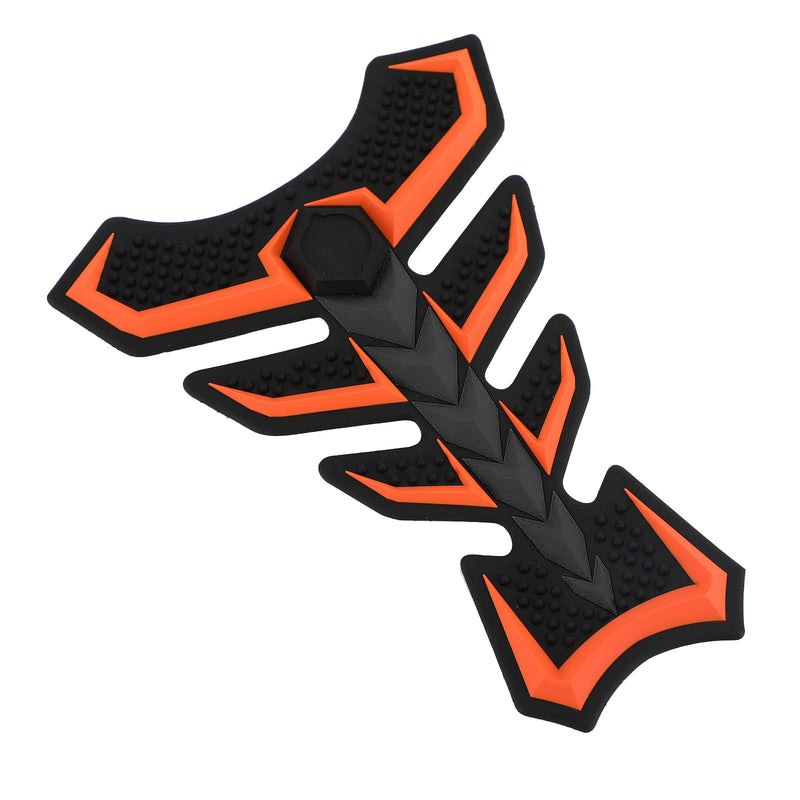 Motorcycle Bike Rubber Tank Pad Gas Protector Sticker Cover Fish Bone Pad Generic