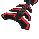 Motorcycle Bike Rubber Tank Pad Gas Protector Sticker Cover Fish Bone Pad Generic