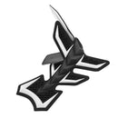 Motorcycle Bike Rubber Tank Pad Gas Protector Sticker Cover Fish Bone Pad Generic