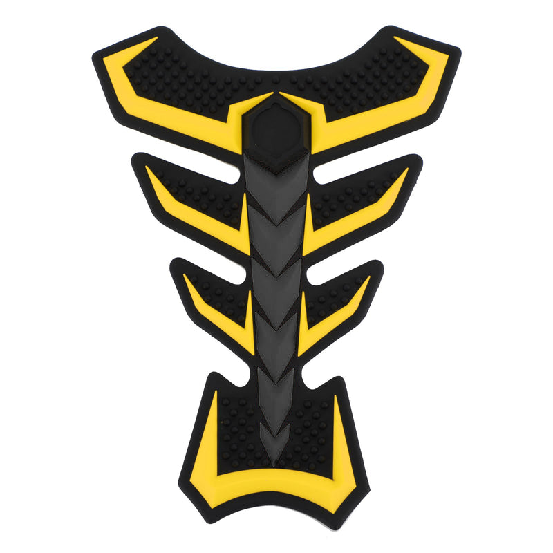 Motorcycle Bike Rubber Tank Pad Gas Protector Sticker Cover Fish Bone Pad Generic