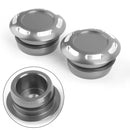 2x Billet Aluminum Frame Plug Cap for Yamaha T700 Tenere 700 2019-2020 Generic