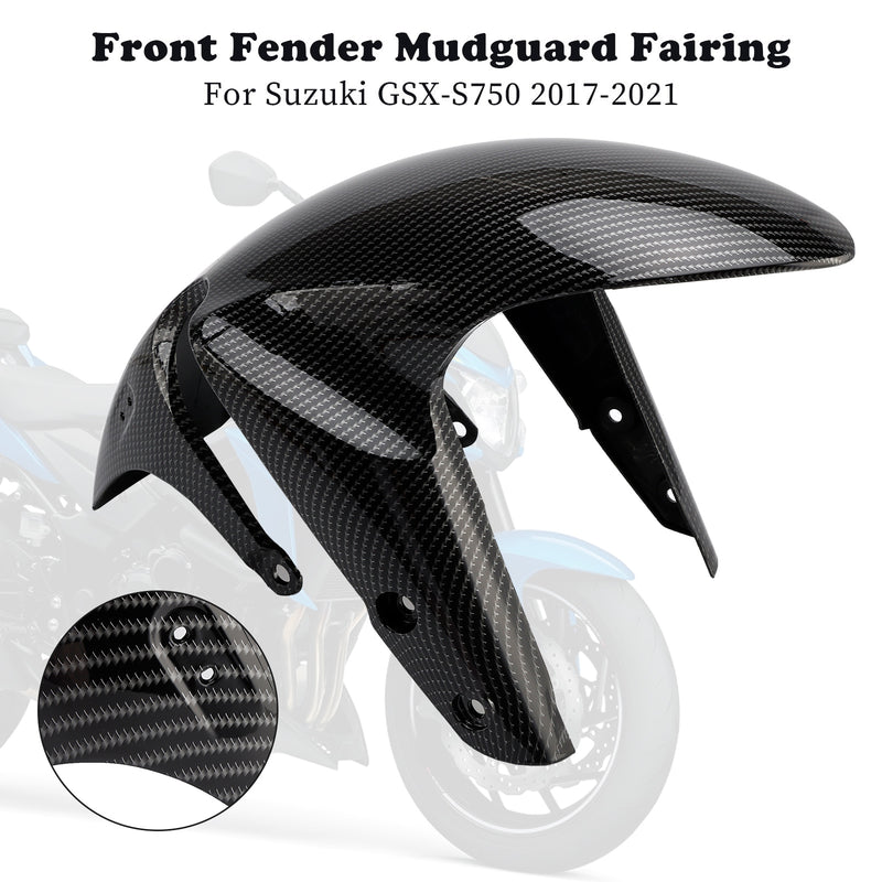 Front Fender Mud Guard Hugger Cowling Fairing For Suzuki GSX-S750 2017-2024 Generic