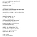 Voltage Regulator Rectifier For Aprilia RSV4 1000 Factory 2011-17 Tuono V4 1000 Generic