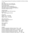 Voltage Regulator for Ski-Doo Legend GTX GSX Expedition Skandic 380 550 Carb F/C Generic