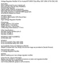 Rectifier Regulator Fit for Honda Outboard BF75A BF90A 1997-2006 31750-ZW1-003