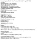 Rectifier Regulator Fit for Yamaha 97-03 XV535 VIRAGO 535 500 3JB-81960-01-00