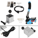 USB Handbrake w Clamp and H Shifter for Logitech G29 Steering Wheel Sim Racing