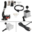 USB Handbrake w Clamp and H Shifter for Logitech G29 Steering Wheel Sim Racing