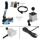 USB Handbrake w Clamp and H Shifter for Logitech G29 Steering Wheel Sim Racing