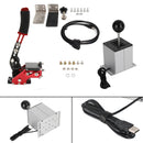 USB Handbrake w Clamp and H Shifter for Logitech G29 Steering Wheel Sim Racing