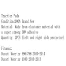 Tank Traction Pad Side Gas Protector 3M For Ducati Monster 696 796 1100 2010+ Generic