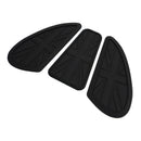 3x Fuel Petrol Tank Custom Knee Pads Union Jack For Bonneville T100 T120 Bobber