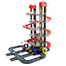 Intelligent City Six Floor Track Parking Lot Toy With 8 Cars For Kids Age 3-8