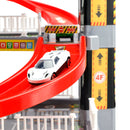 Intelligent City Six Floor Track Parking Lot Toy With 8 Cars For Kids Age 3-8