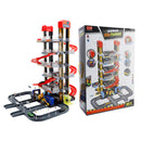 Intelligent City Six Floor Track Parking Lot Toy With 8 Cars For Kids Age 3-8