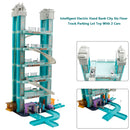 Intelligent Electric Hand Rank City Six Floor Track Parking Lot Toy With 2 Cars